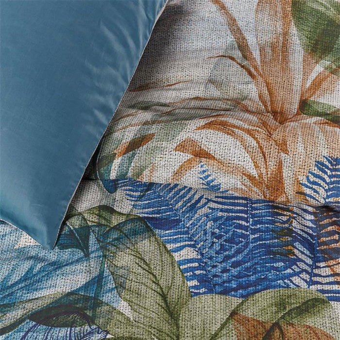 Beddinghouse Isla Dekbedovertrek 200 x 200/220 cm - Blauw