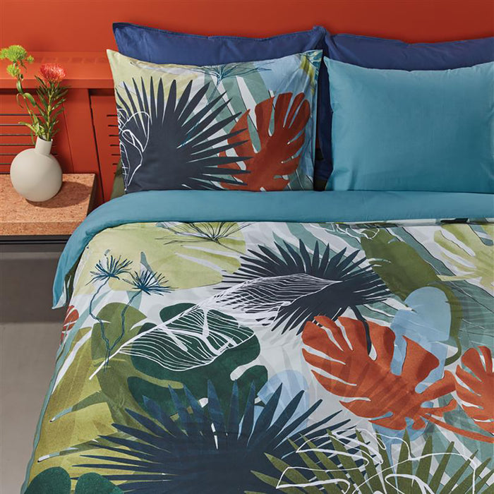 Beddinghouse Paper Leaves Dekbedovertrek 240 x 200/220 cm - Multicolor