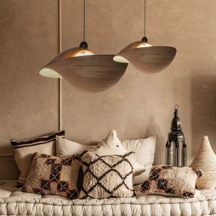 Villaflor Hanglamp Bamboo Shell 60cm
