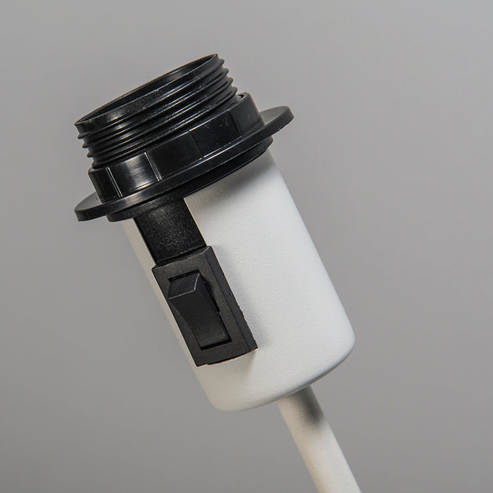 QAZQA Moderne tafellamp wit verstelbaar - Parte