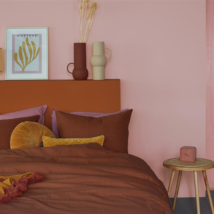 Beddinghouse Wave Dekbedovertrek 200 x 200/220 cm - Terra