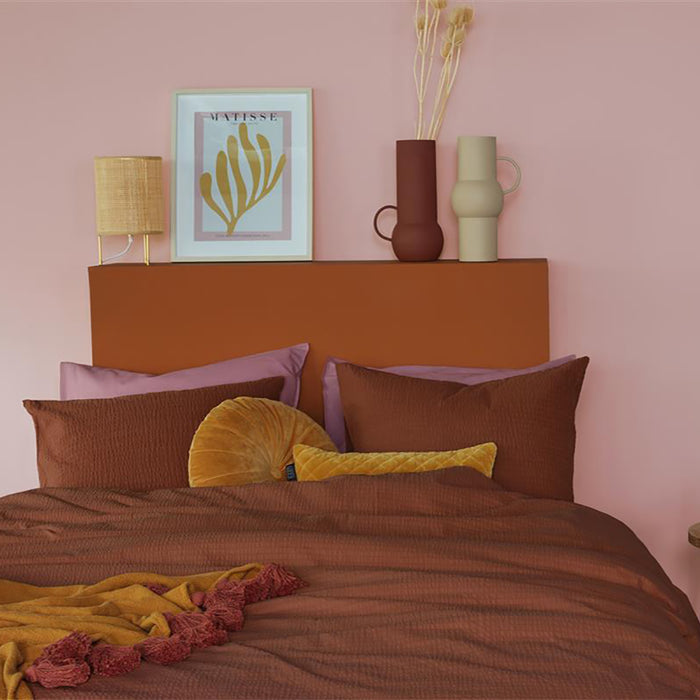 Beddinghouse Wave Dekbedovertrek 240 x 200/220 cm - Terra