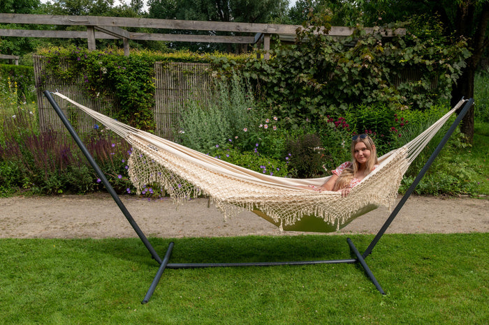 Tropilex® Hangmat Tweepersoons Sublime Natura Wit | Ecru