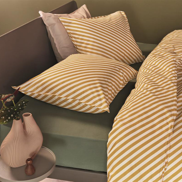 Beddinghouse Renewable Dekbedovertrek 140 x 200/220 cm - Oker