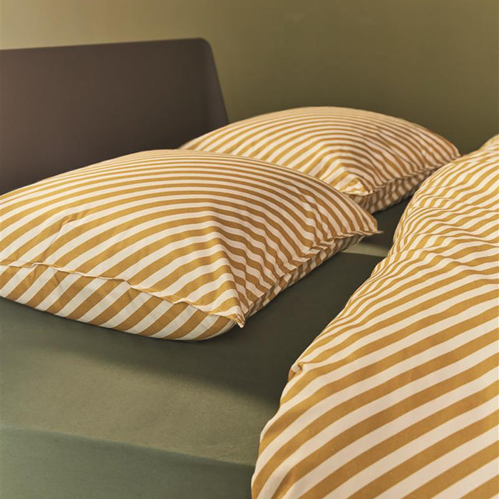 Beddinghouse Renewable Dekbedovertrek 140 x 200/220 cm - Oker