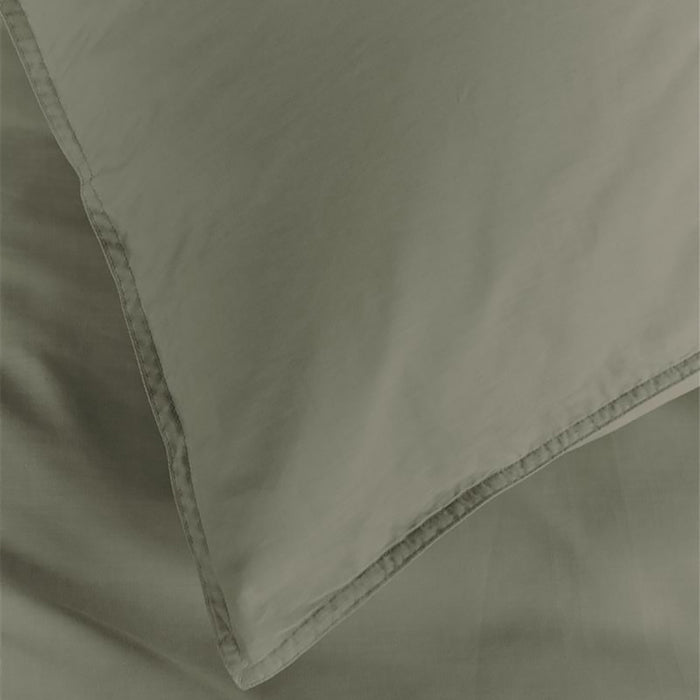 Beddinghouse Reuse Dekbedovertrek 200 x 200/220 cm - Grijs/Groen