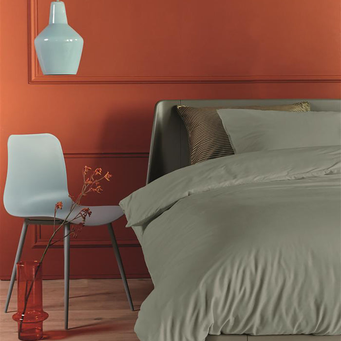 Beddinghouse Reuse Dekbedovertrek 240 x 200/220 cm - Grijs/Groen