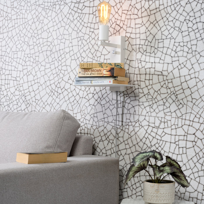 it's about RoMi Florence Wandlamp H 24 cm - Wit