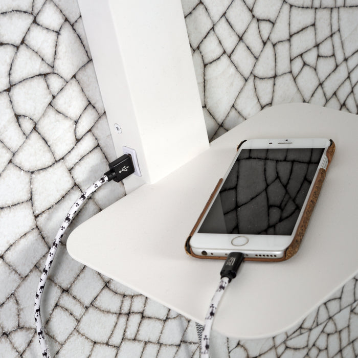 it's about RoMi Florence Wandlamp H 24 cm - Wit