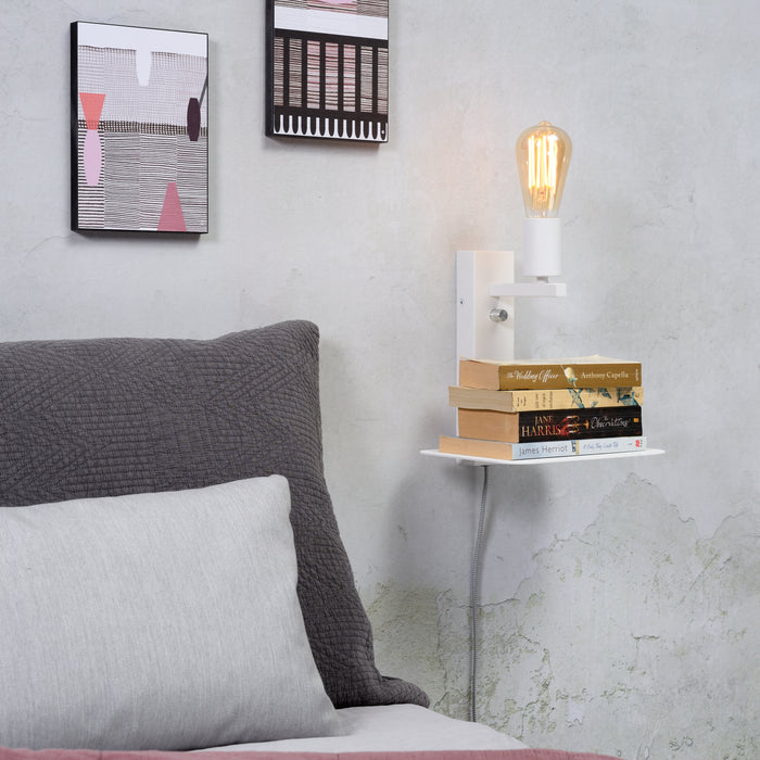 it's about RoMi Florence Wandlamp H 24 cm - Wit