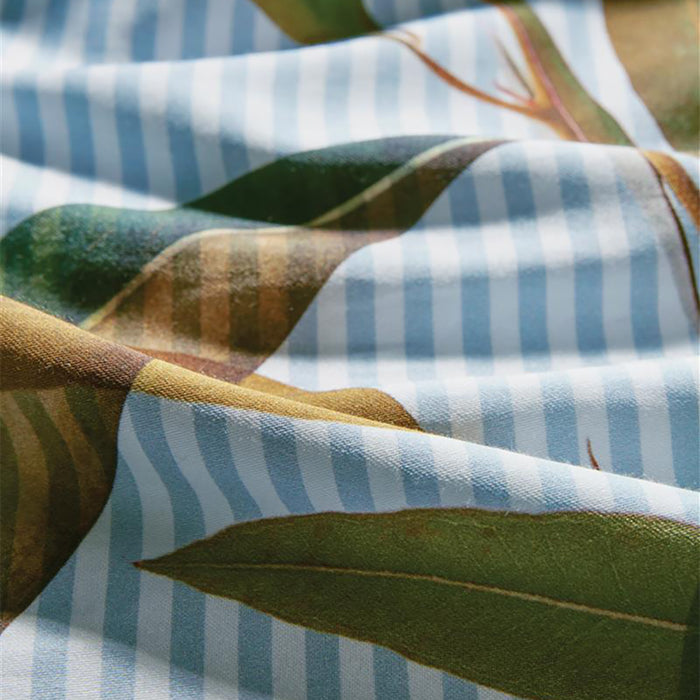 Kardol & Verstraten Cadence Dekbedovertrek 200 x 200/220 cm - Blauw/Groen