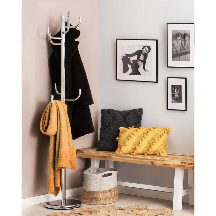 Beliani - TRENTON - Kapstok - Zilver - RVS