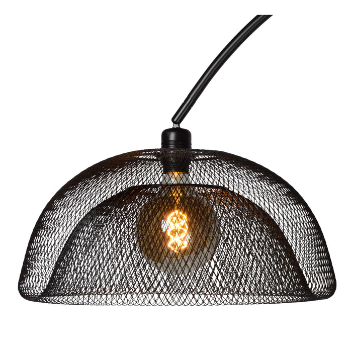 Lucide MESH Vloerlamp - Zwart