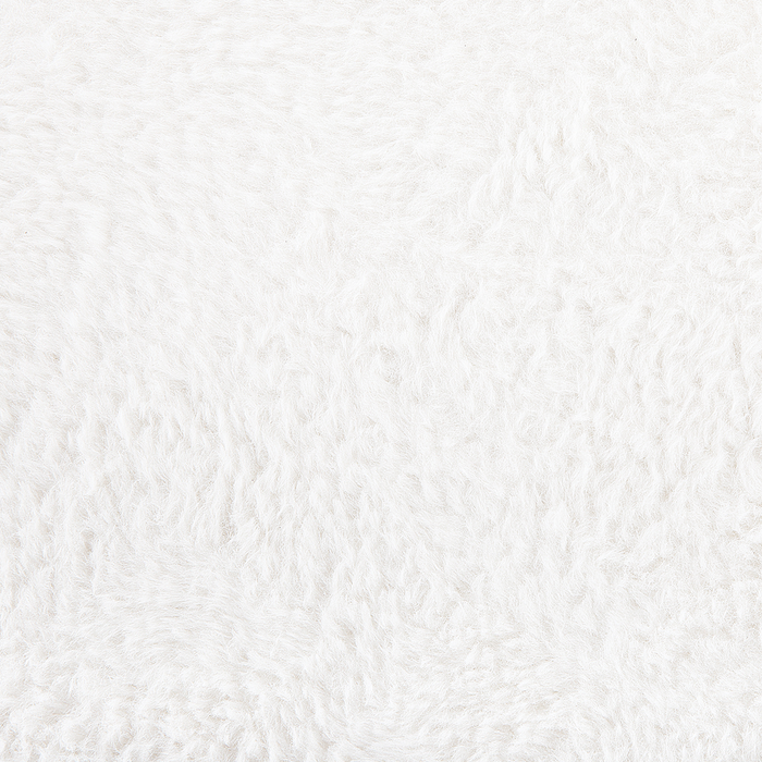 Beliani - LAMB - Hocker - Wit - Polyester