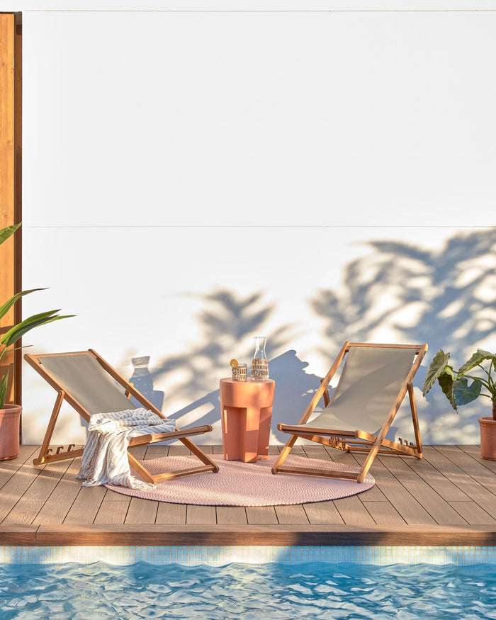 Kave Home - Vilena bijzettafel terracotta Ø 33 cm