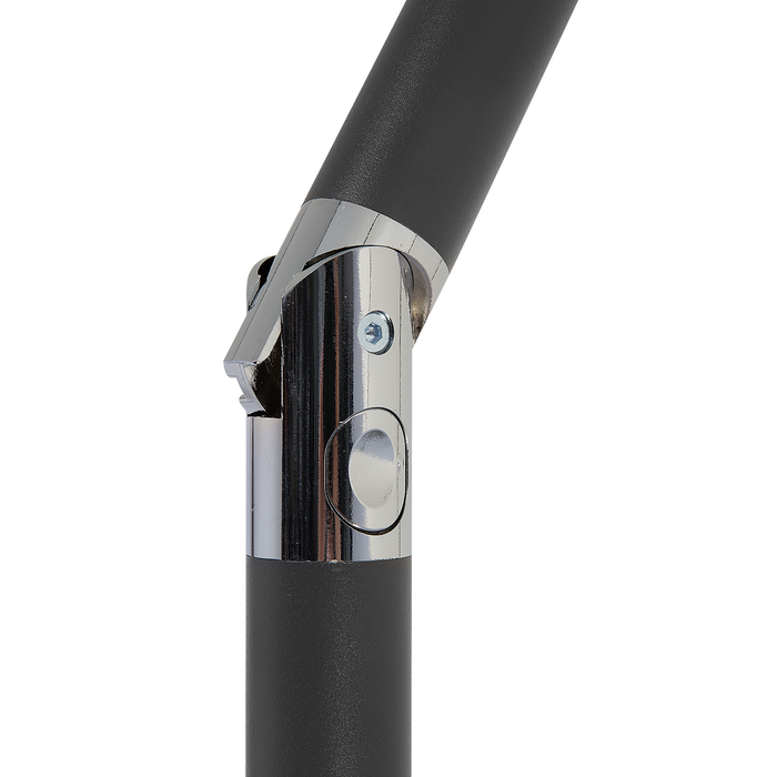 Beliani - VARESE - Parasol - Lichtgrijs - 270 cm - Polyester