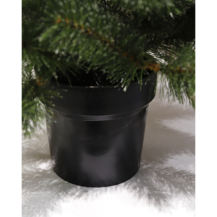 Black Box Trees Glendon Kunstkerstboom in Pot - H90 x Ø51 cm - Groen