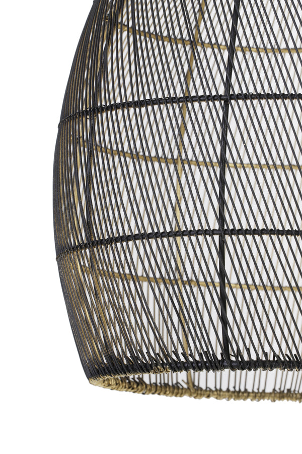 Light & Living Light&living Hanglamp Ø40x53 cm MEYA zwart-goud