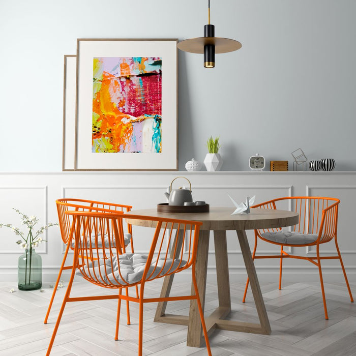 Lucide SELIN Hanglamp 1xGU10 - Zwart