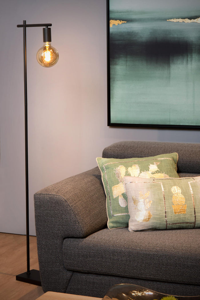 Lucide LEANNE Vloerlamp - Zwart