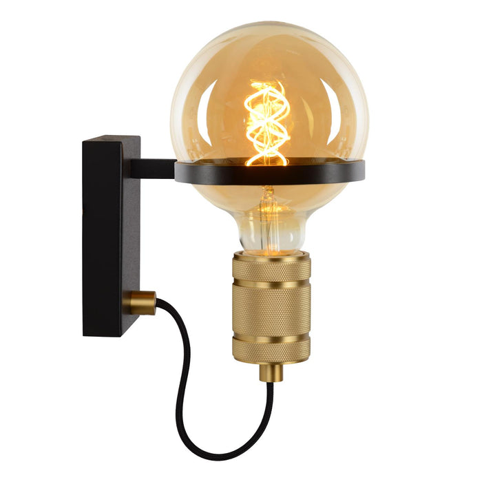 Lucide OTTELIEN Wandlamp - Zwart