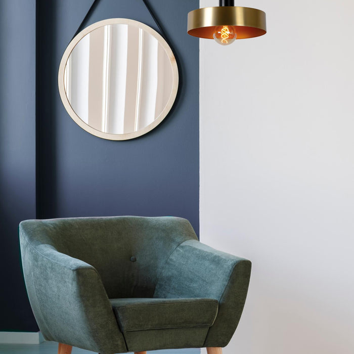 Lucide GIADA Hanglamp - Mat Goud | Messing