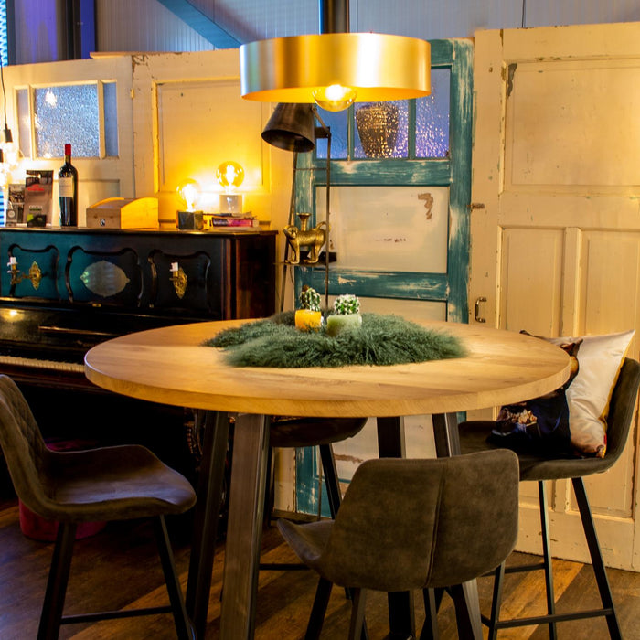 Lucide GIADA Hanglamp - Mat Goud | Messing