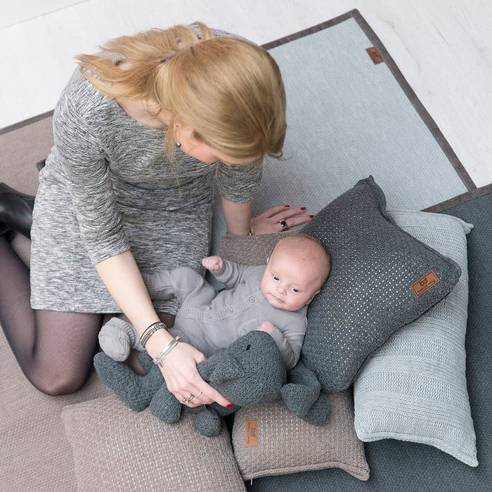 Baby's Only Vloerkleed korrel - Antraciet - 138x70 cm