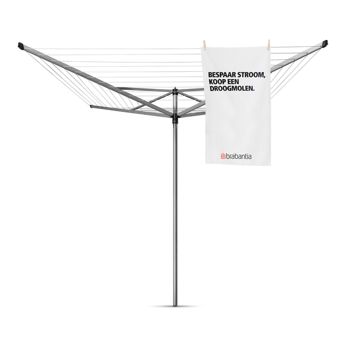 Brabantia Topspinner Droogmolen 50 m + Grondanker