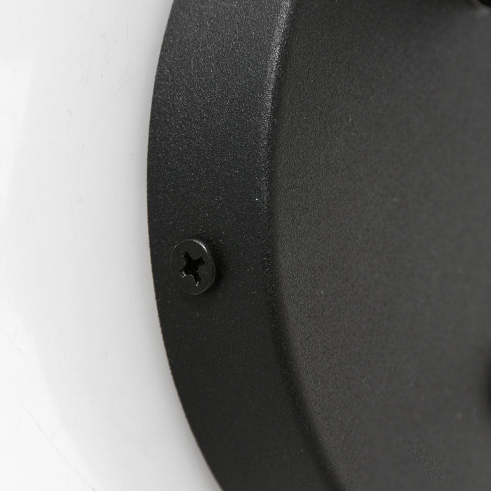 Steinhauer Turound wandlamp zwart glas kapdiameter: 11 cm