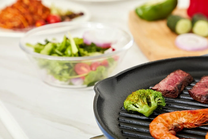 Buccan - Hamersley - Gietijzeren grillplaat - Blauw