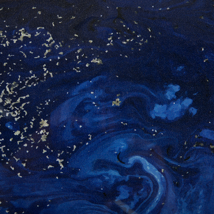 Beliani - PRIVAS - Dienblad - Blauw - Metaal