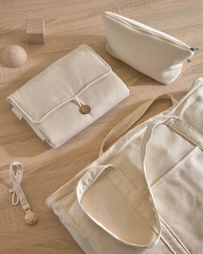 Kave Home - Krizia luiertas 100% biologisch katoen (GOTS) in beige
