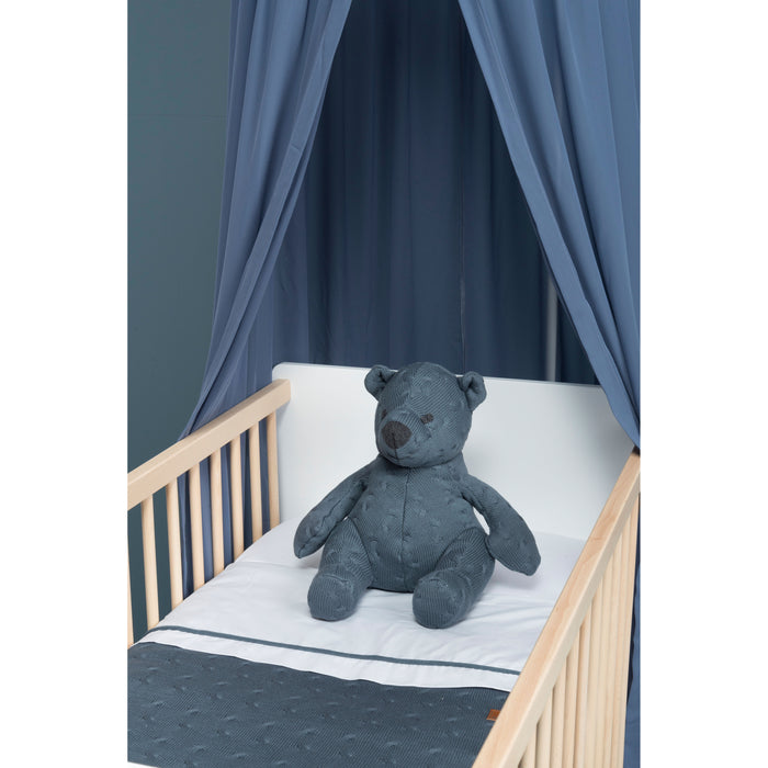 Baby's Only Ledikantdeken Cable - Wit - 100x135 cm