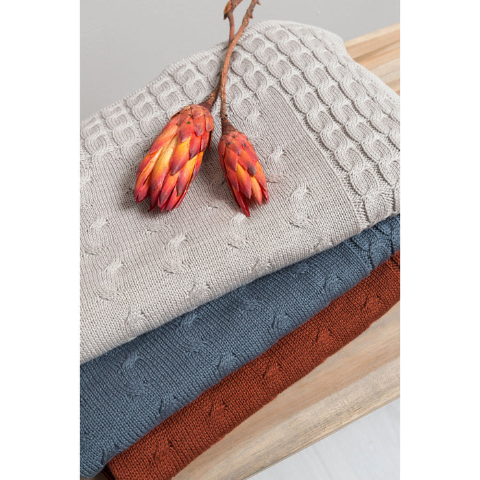 Baby's Only Ledikantdeken Cable - Wit - 100x135 cm