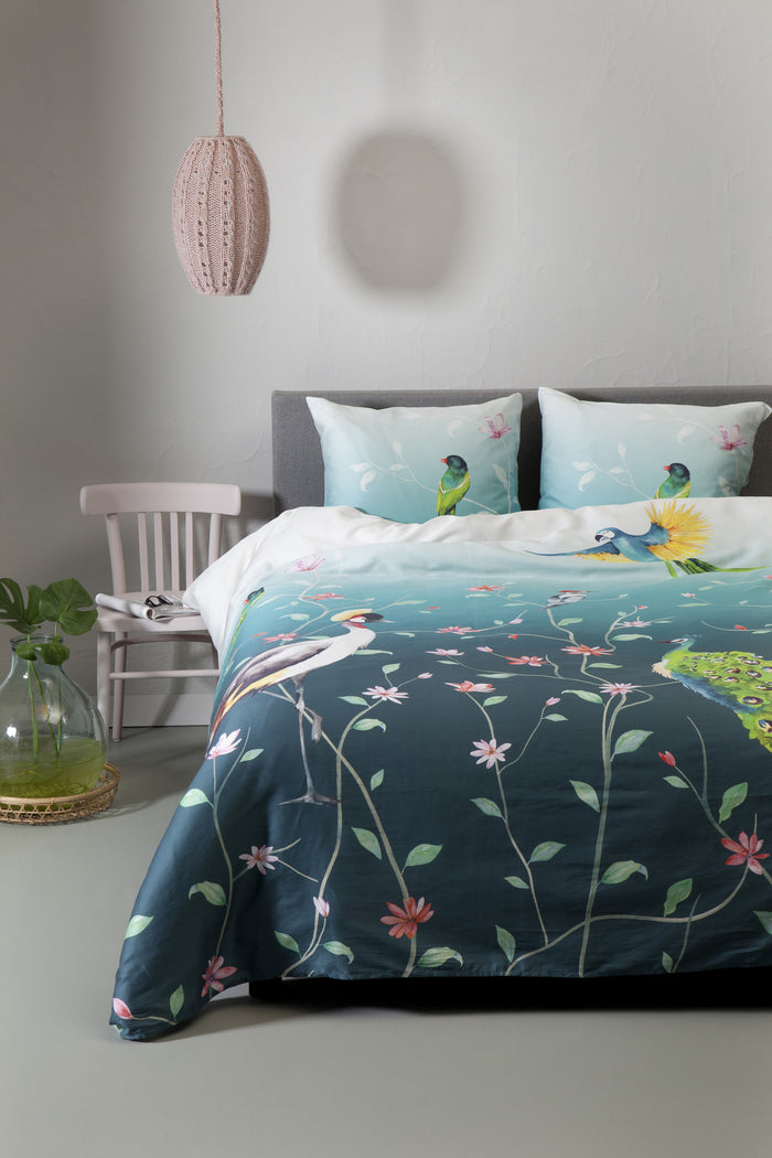 Ten Cate Katoensatijnen Dekbedovertrek - 240x200|220 - Pauline Groen