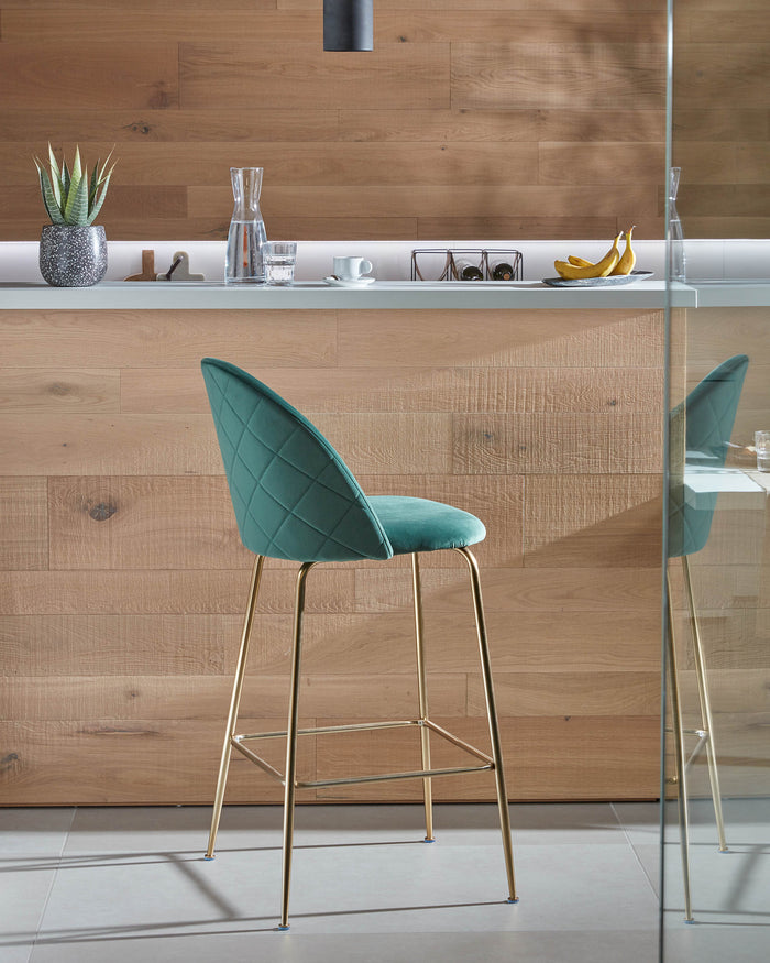 Kave Home - Braydon terrazzo bloempot zwart