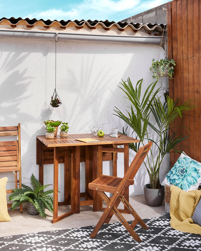 Kave Home - Braydon terrazzo bloempot zwart