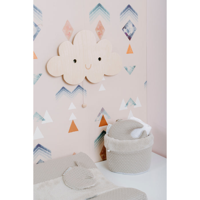 Baby's Only Wandlamp wolk Wonder - Bruin - 38x24 cm
