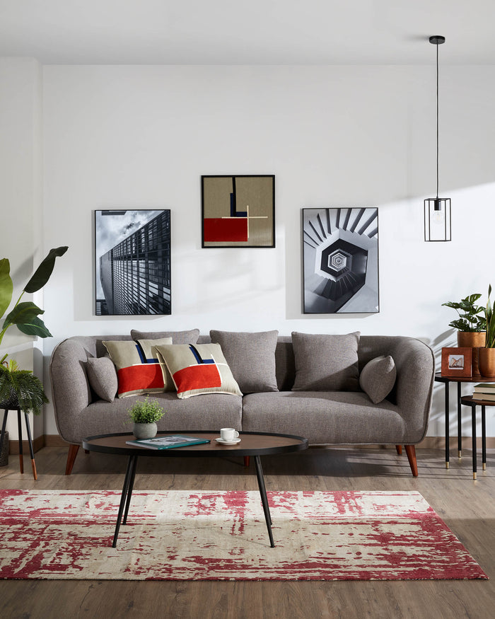 Kave Home - Low set van 3 bloempotten koper Ø 20 cm | Ø 17 cm | Ø 13