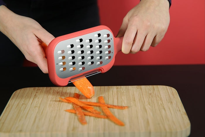 Trebonn - Dunschiller en Rasp 2 in 1 - 25 cm - Peel + Grate - Trebonn