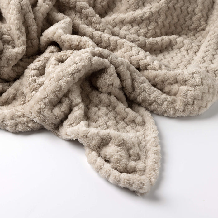 Dutch Decor plaid MARA - 150x200 cm Pumice Stone