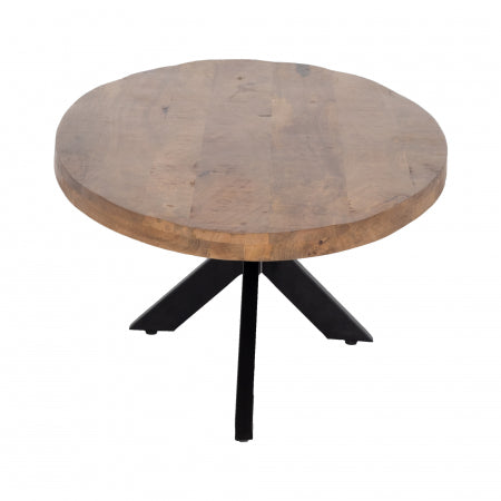 Giga Meubel - Salontafel Ovaal Naturel - Mangohout - 130x70x40cm