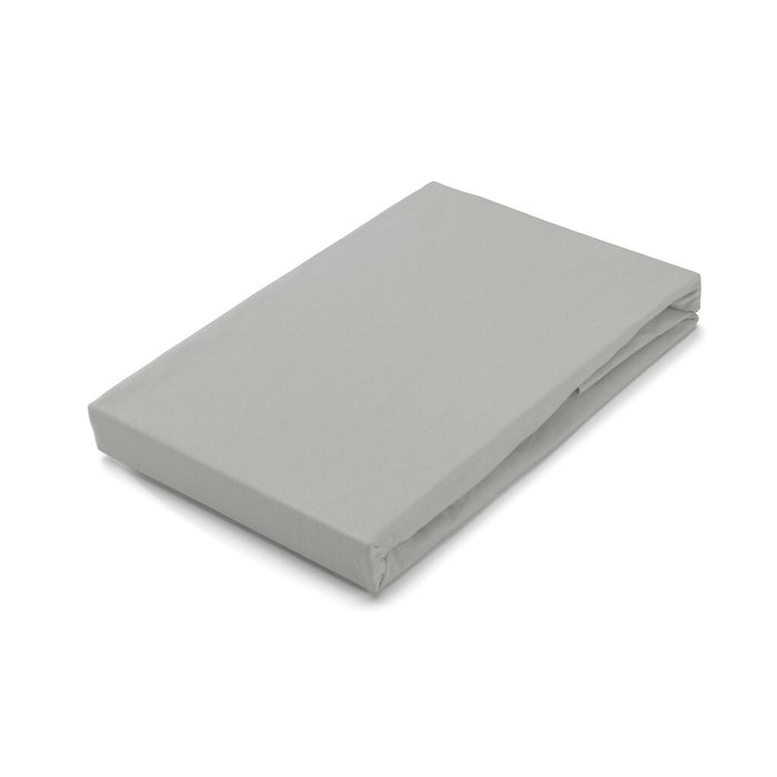 Byrklund - Hoeslaken - Jersey - 90x220 - Licht Grijs