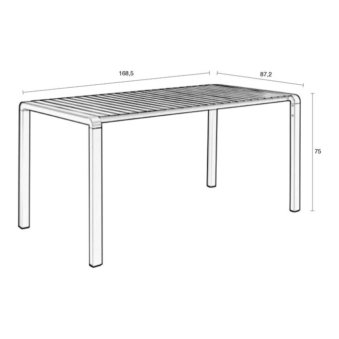 Zuiver Vondel Tuintafel