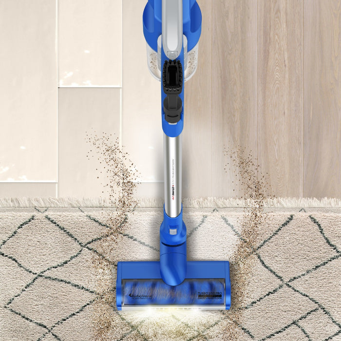 TurboTronic AK47 draadloze steelstofzuiger - Blauw