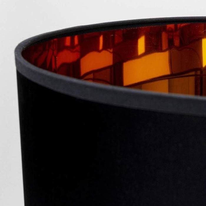 Kare Design Toucan Tafellamp - Zwarte Lampenkap - Goud