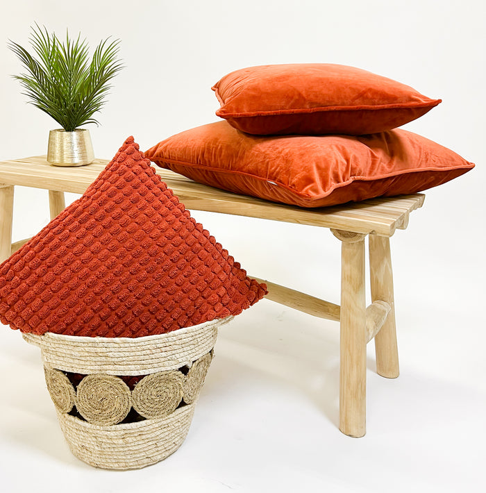 Dutch Decor sierkussen Finn - 60x60 cm Potters Clay