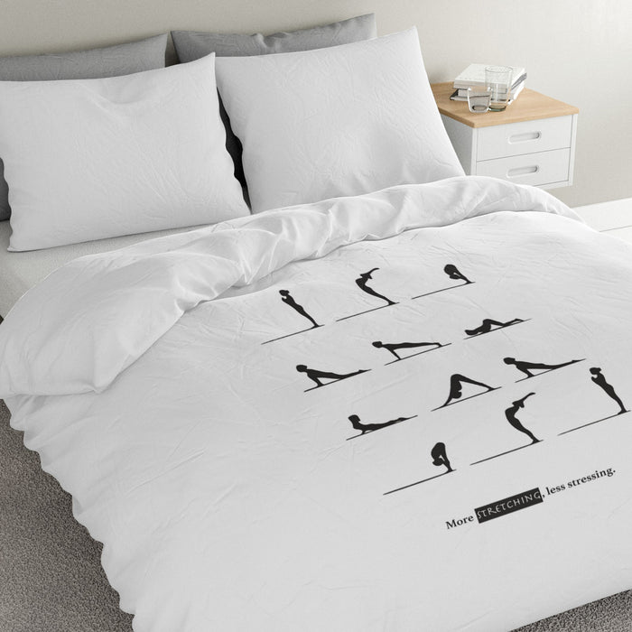 Y-NOT Yoga Dekbedovertrek 200 x 220 cm