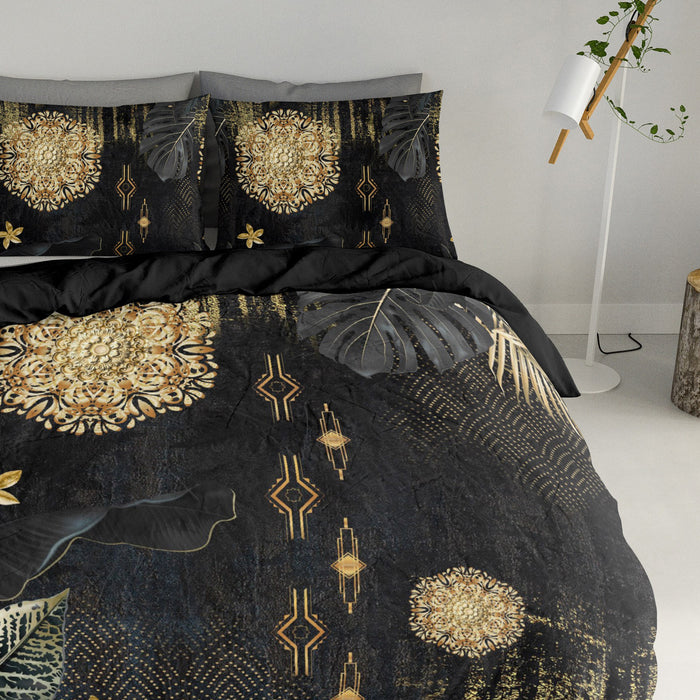 Y-NOT Palmbladeren Dekbedovertrek 140 x 240 cm